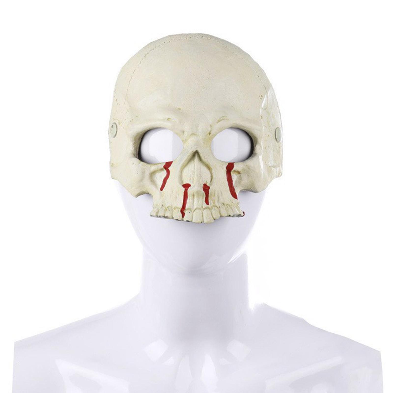 Halloween Skull  Decorative Horror Skeleton  for Dress up Cosplay Holiday