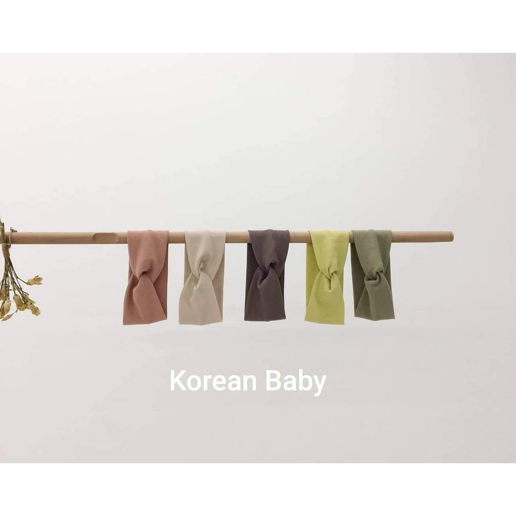 Turban gân lạnh xoắn Hàn quốc