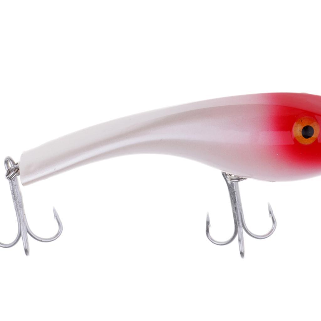 Fishing Pencil Bait Fishing lure bait Hard bait Crankbait 3D Fish Weever Catfish Hook 1/0#