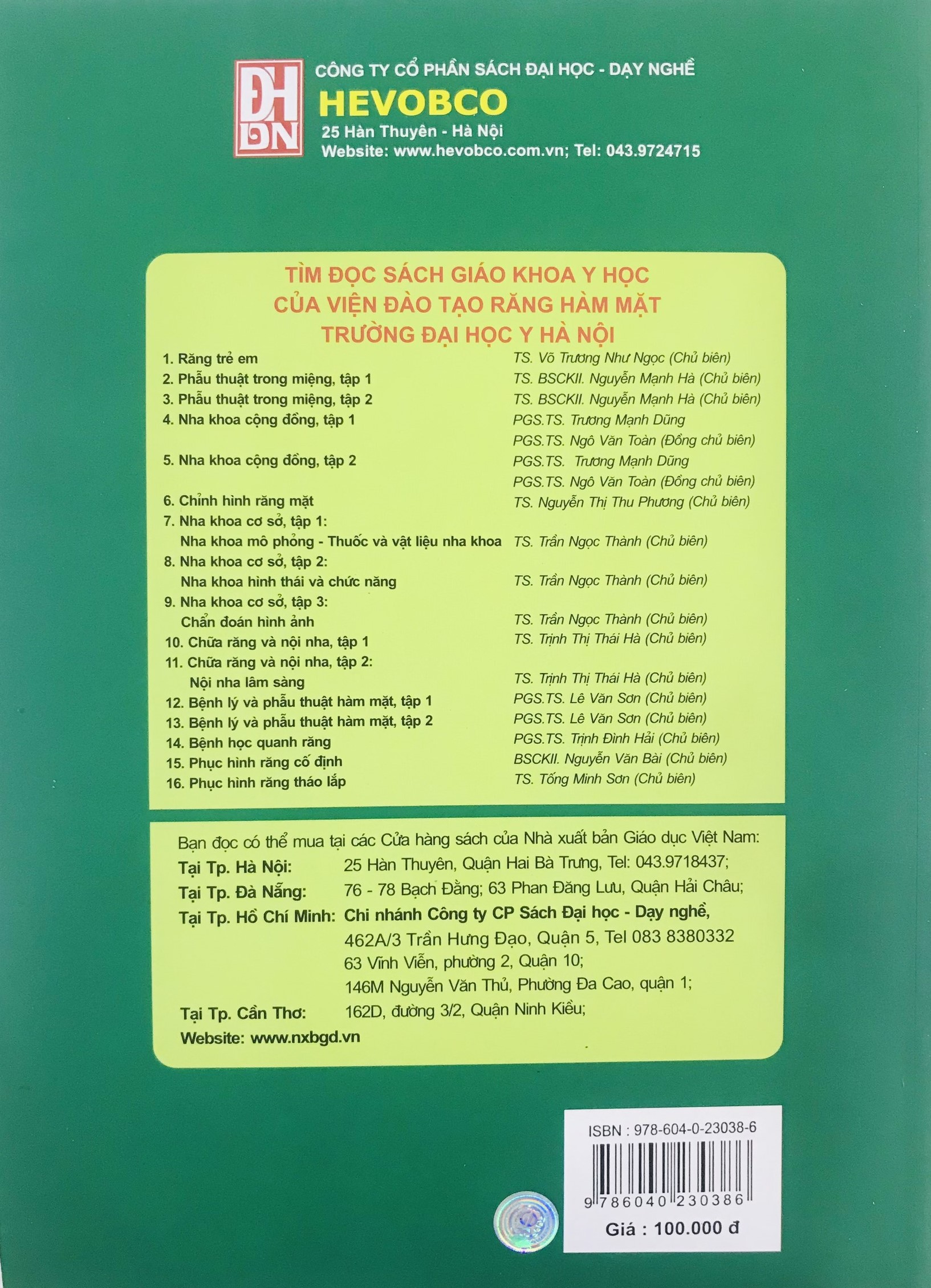 BENITO - Chữa răng và nội nha Tập 1