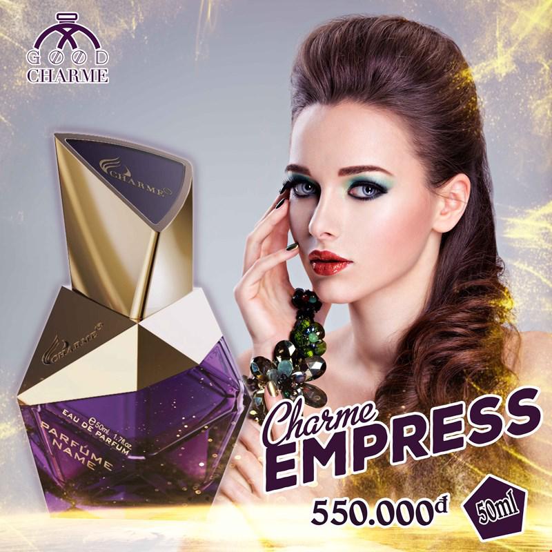 Nướ́c Hoa Nữ Cao Cấp GOOD CHARME EMPRESS 50ml Lưu Hương Lâu Ngọt Ngào, Nữ Tính_Nước Hoa Chính Hãng