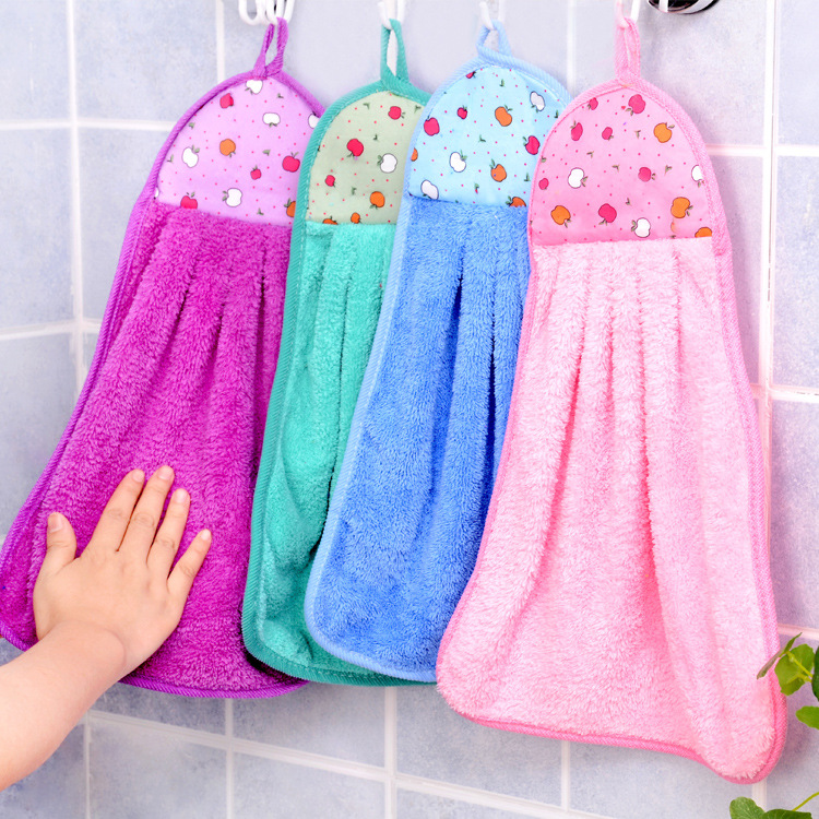 Bộ 5 Khăn Lau Tay Nhà Bếp Siêu Thấm Nước Loại Dày