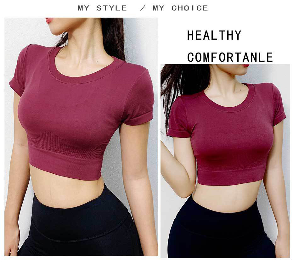 Áo croptop nữ CR01 form ôm đa màu sắc