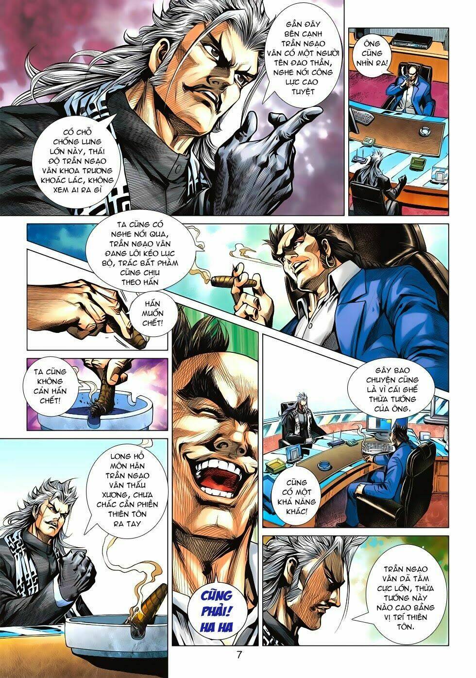 tân tác long hổ môn chapter 579 7