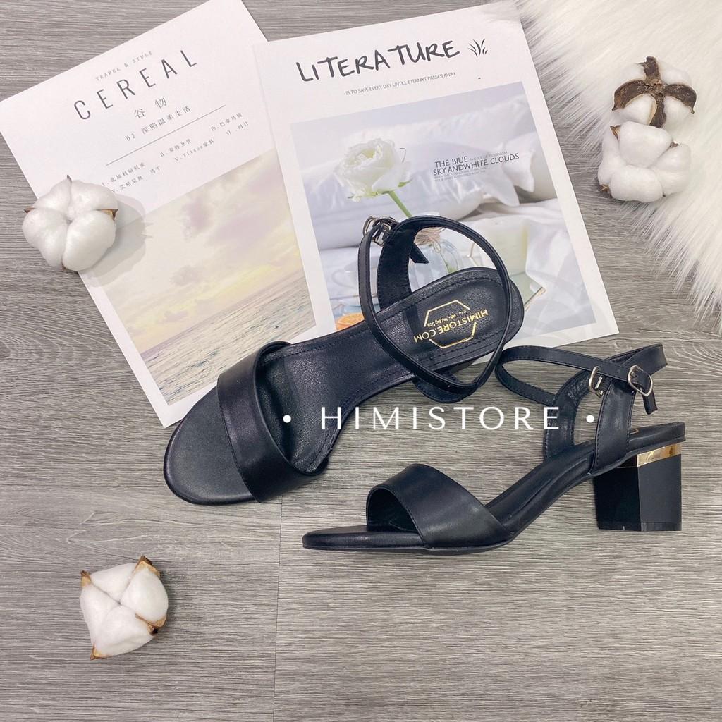 Giày sandal big size phong cách dạo phố màu ĐEN
