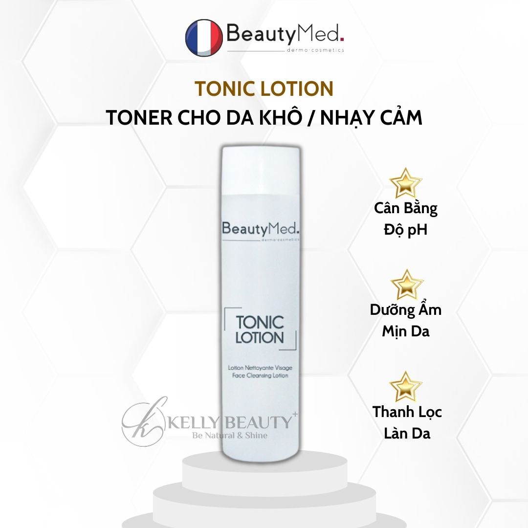 Toner Cân Bằng Cho Da Khô, Nhạy Cảm BeautyMed Tonic Lotion | Kelly Beauty
