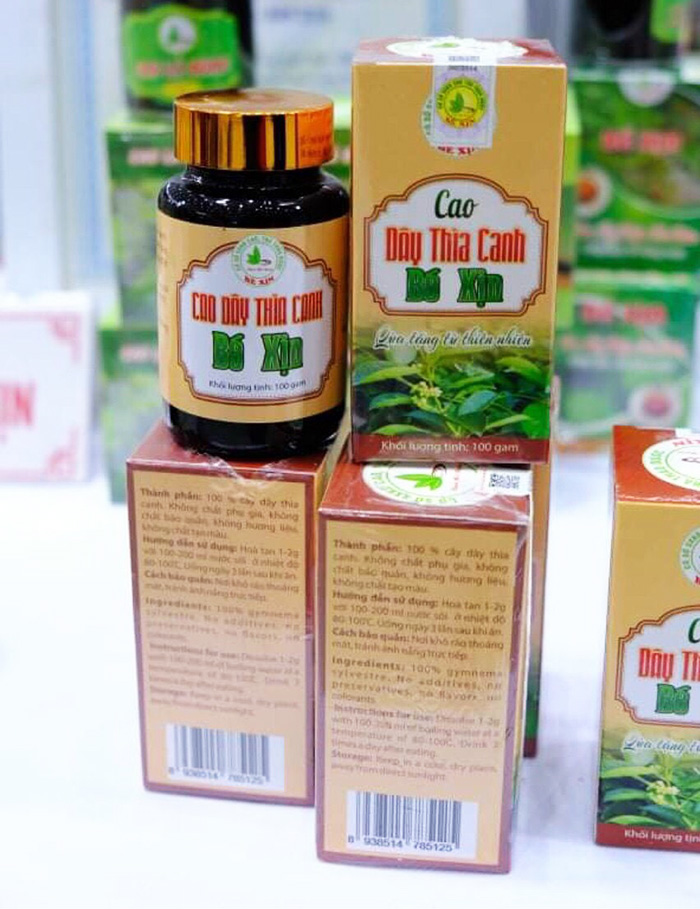 Cao Dây Thìa Canh Thương Hiệu Bé Xịn Hỗ Trợ Bệnh Tiểu Đường Giúp Hạ Và Ổn Định Đường Huyết 100GR