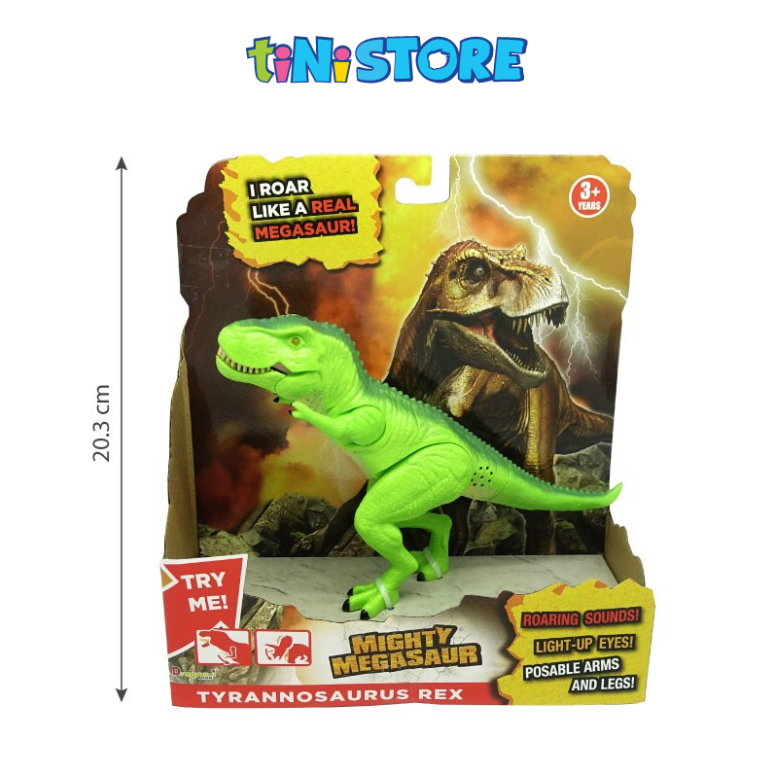 Đồ chơi khủng long có nhạc Mighty Megasaur - 16896 - Giao Mẫu Ngẫu Nhiên