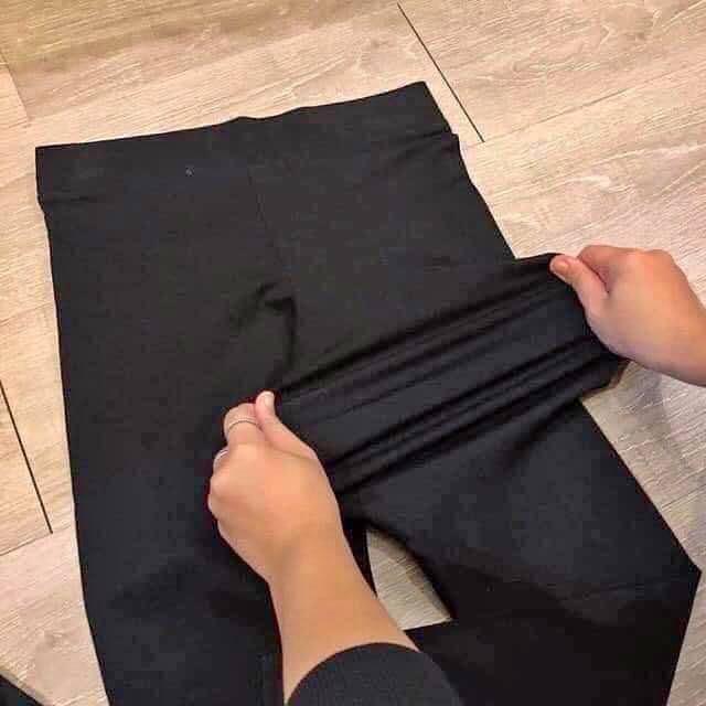 Quần leggings nữ co dãn 4 chiều (Ảnh - video thật