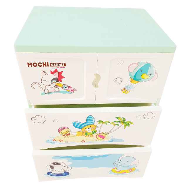 Tủ 3 Ngăn Mochi 9133 - Giao Màu Ngẫu Nhiên