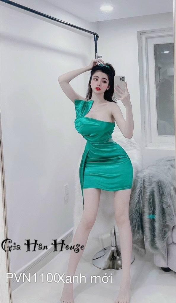 ĐẦM BODY PHI 1 VAI KÈM NƠ 75302590