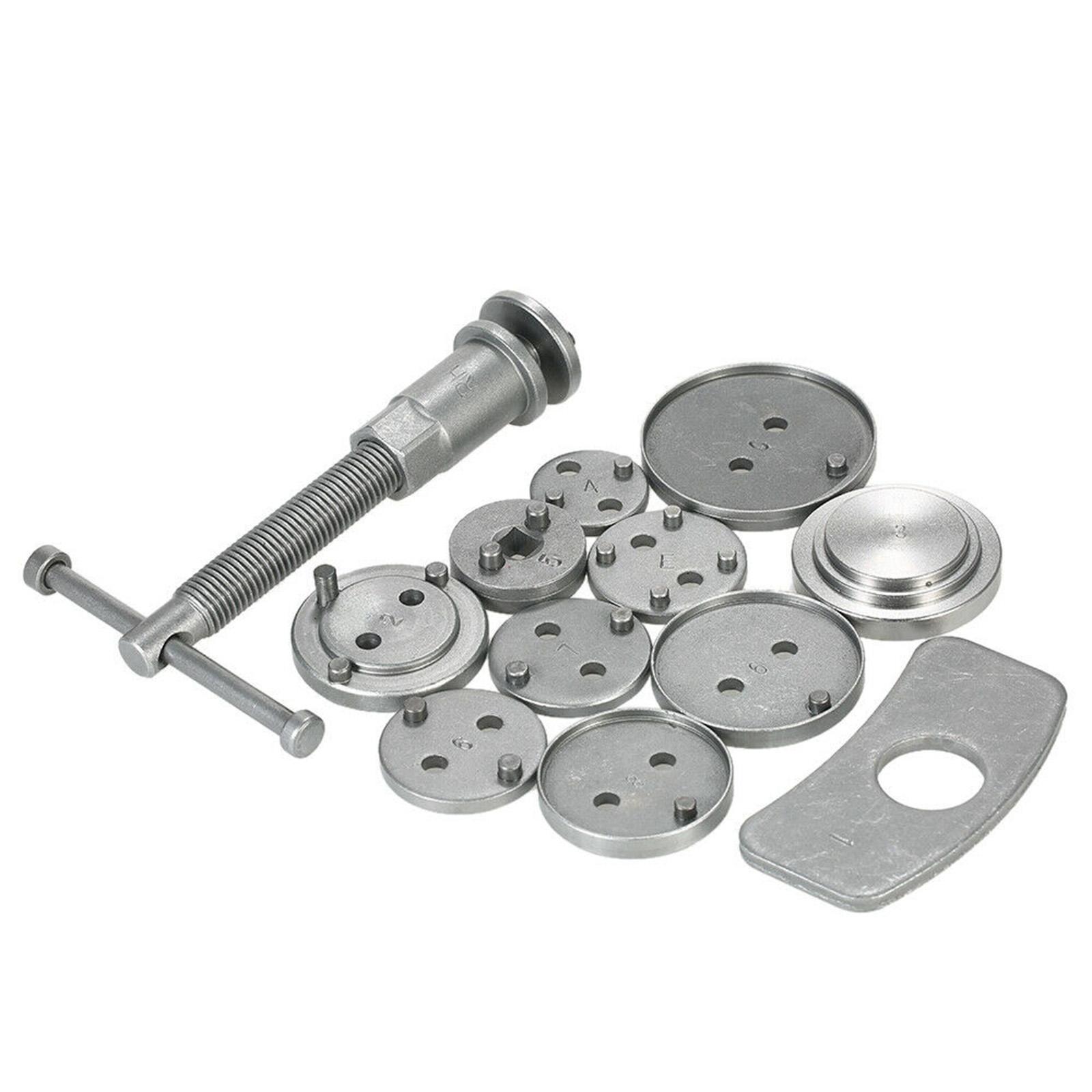 Universal 12Pcs Disc Brake Caliper Piston Rewind Tool Kit Auto Wind Back Car