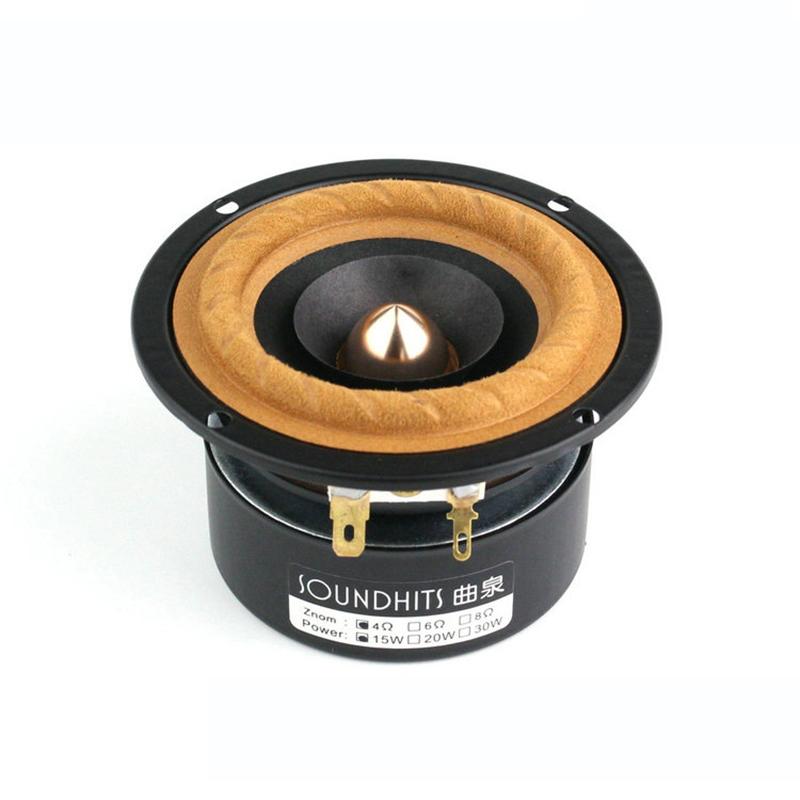 Loa 20W 3 inch 4ohm ~ 8ohm Full loa Fever Tweeter TWEETER MIDOTER AUDIO AUDIA AUDY LOA Color: Round 4 ohms Woofer Size/Full-Range Size: 2PCS