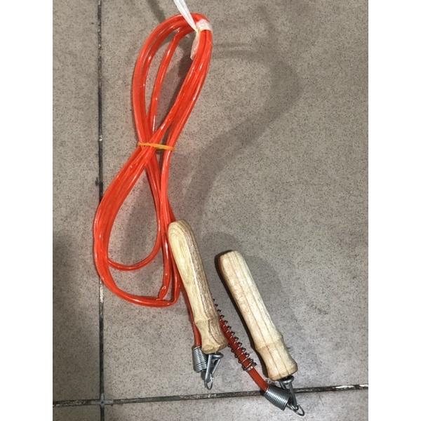 Dây nhảy 2m jump rope dây nhảy thể thao nhảy dây tây cầm gỗ khớp nối lò xo dây nhảy thể dục