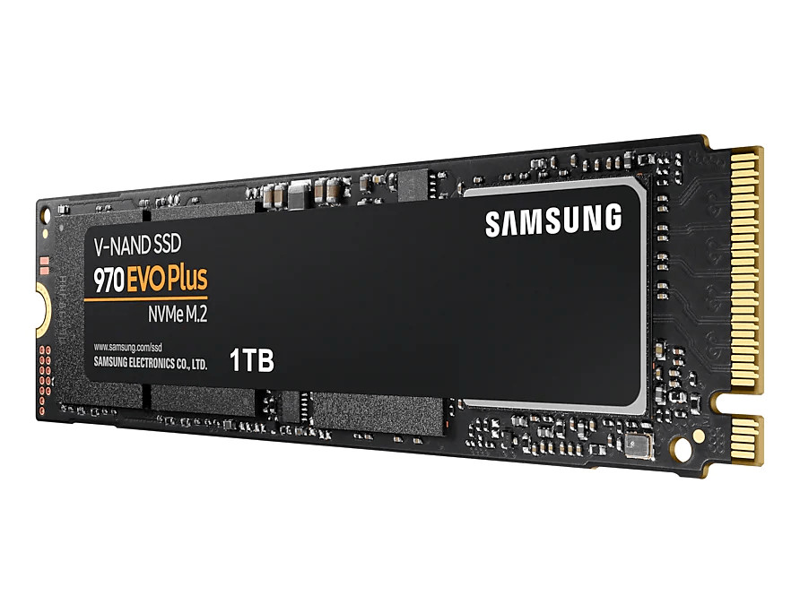 Ổ Cứ́ng SSD Samsung 970 EVO PLUS 1000GB NVMe M.2 2280 PCIe NVMe MZ-V7S1T0BW - Hàng Chính Hãng