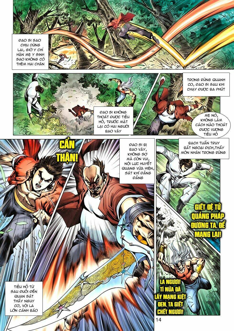 tân tác long hổ môn chapter 596 14