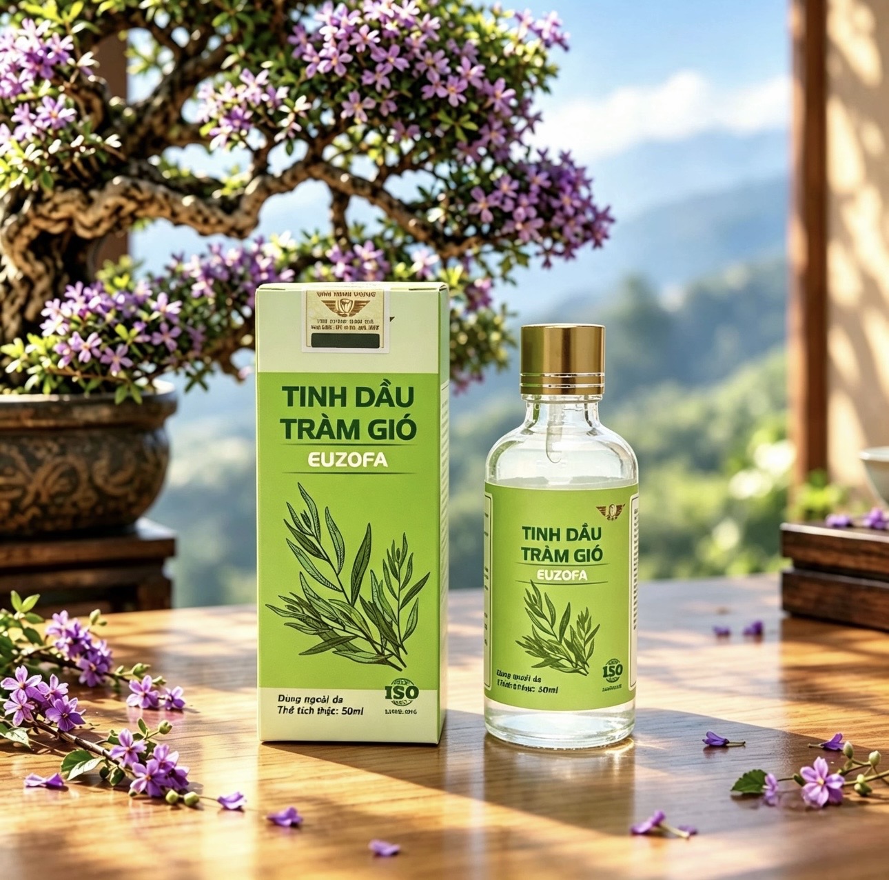 Chai 20ml - Dầu Tràm Gió Kingphar,  nguyên chất