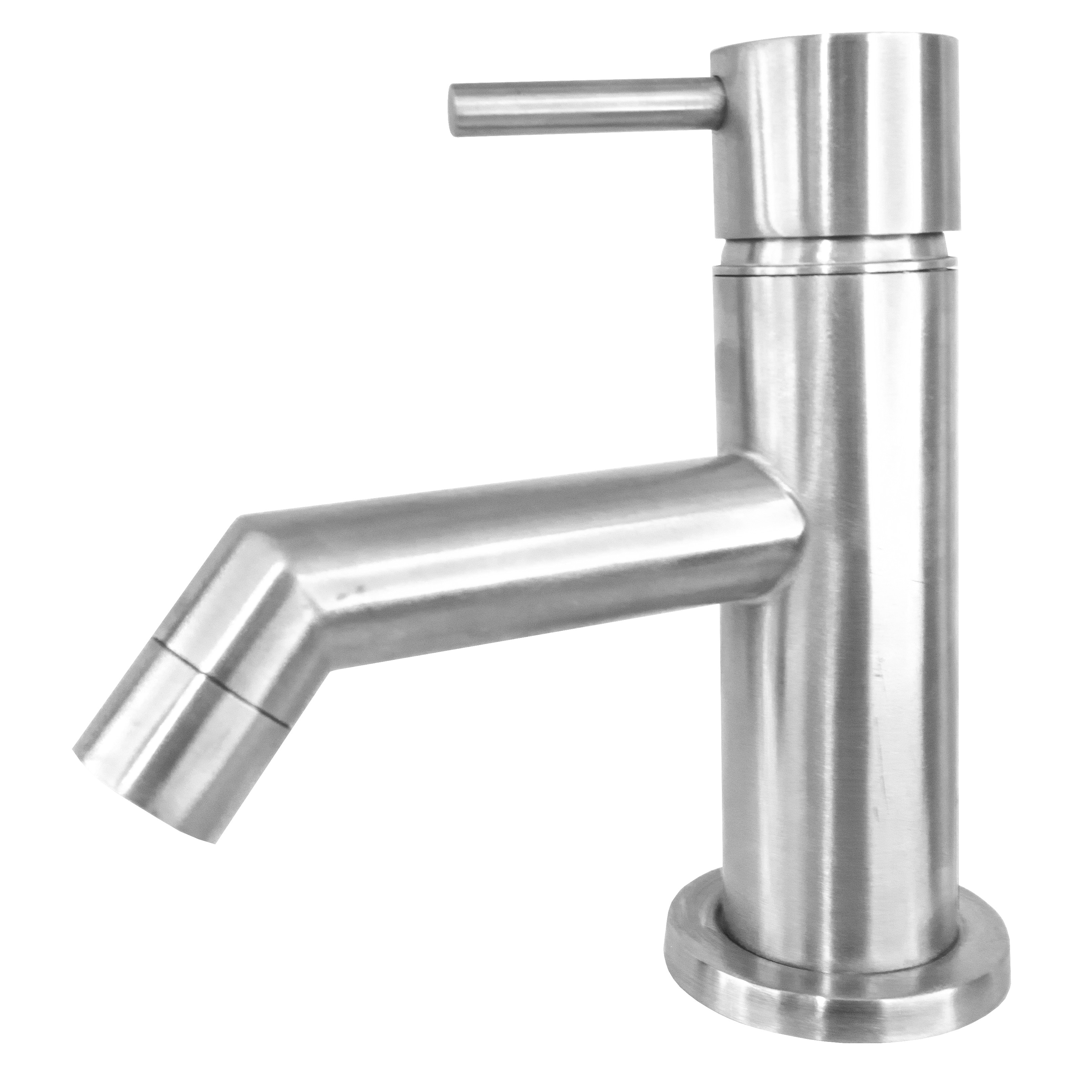 WS-0150M - Vòi chậu nóng lạnh dạng thấp - INOX SUS 304
