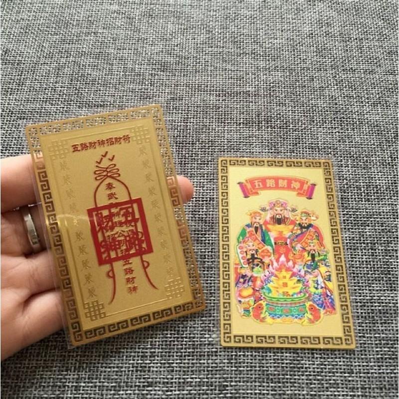 Kim bài ngũ lộ thần tài