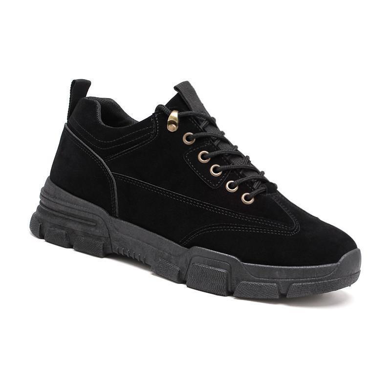 Giày Sneaker Nam TKTMS08 Giày Thể Thao Nam Da Lộn Phong Cách Bụi Bặm Đường Phố Size