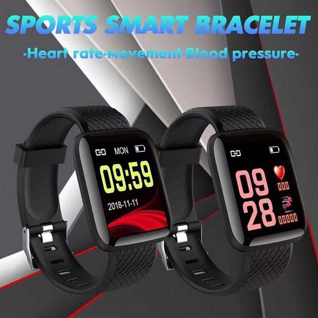 Fitness Tracker Color Screen Sport Smart Watch, Activity Tracker with Heart Rate Blood Pressure Calories Pedometer Sleep Monitor Call/SMS Remind