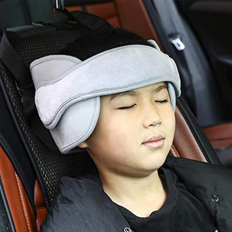 2020 Xe Kid Đầu Cố Định Dây Đầu Còn Lại Cổ Hỗ Trợ Đầu Cố Định Ngủ Băng