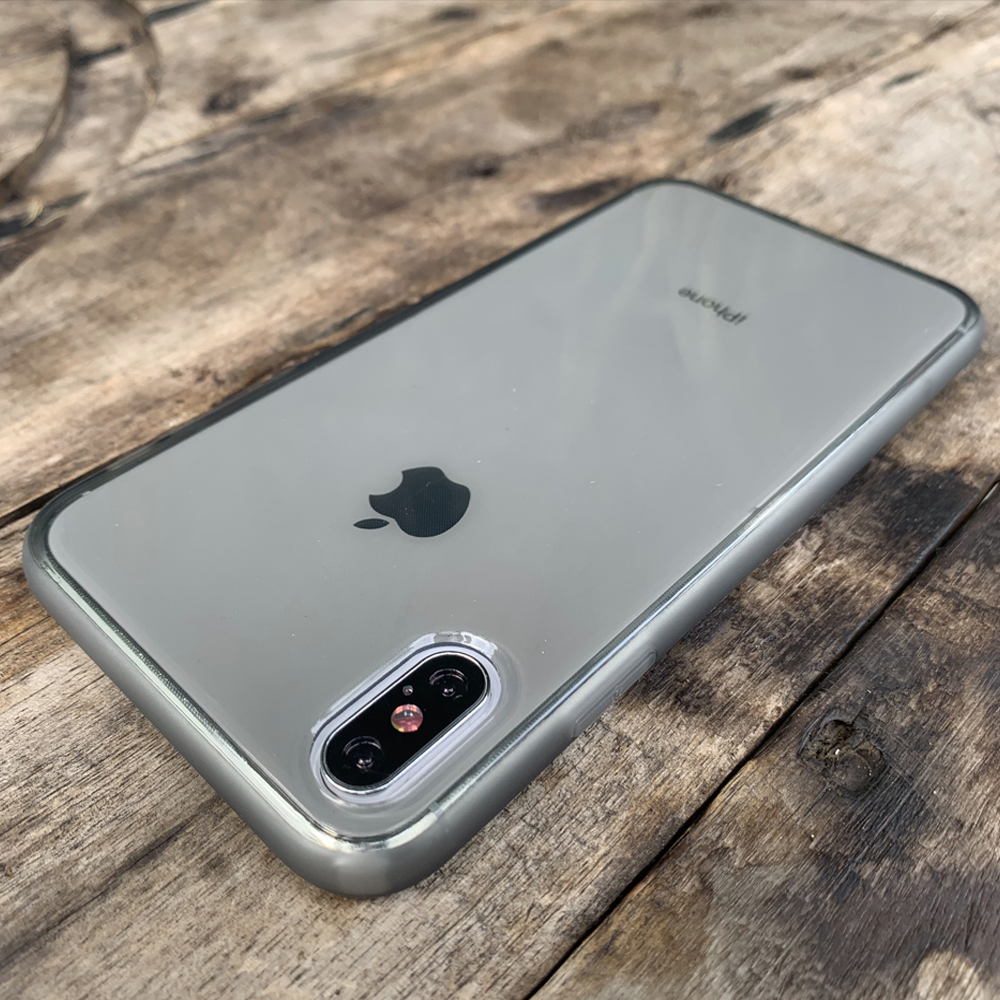 Ốp lưng dẻo cao cấp dành cho iPhone X / iPhone XS - Màu đen mờ