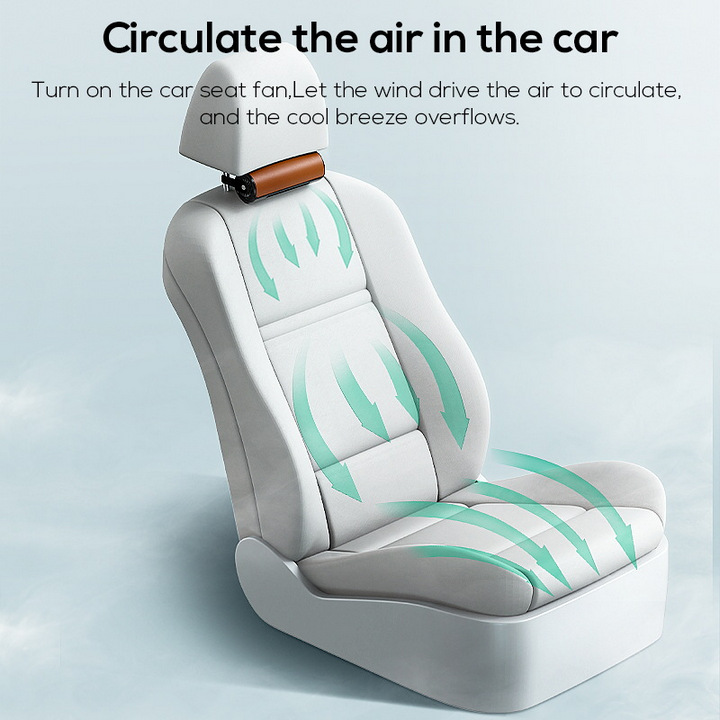 Quạt Lưng Ghế Ô Tô Car Seat Cooling Fan - Home and Garden