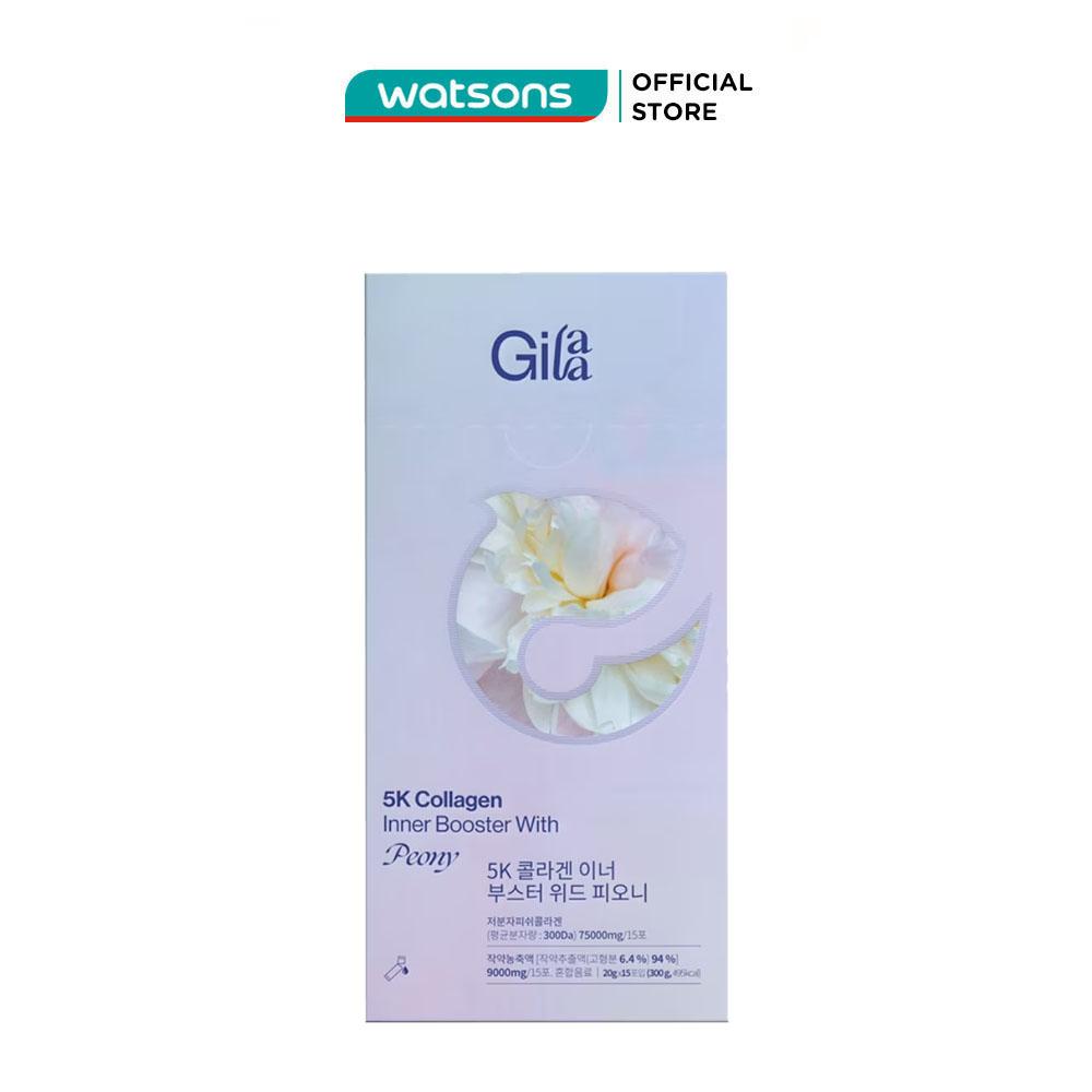 Thực Phẩm Bổ Sung Gilaa 5K Collagen Inner Booster With Peony 300g