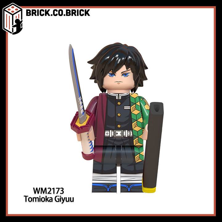 Đồ Chơi Lắp Ráp Demon Slayer Mô Hình Minifig Kimetsu No Yaiba Anime Thanh Gươm Diệt Quỷ MỚI NHẤT WM6116