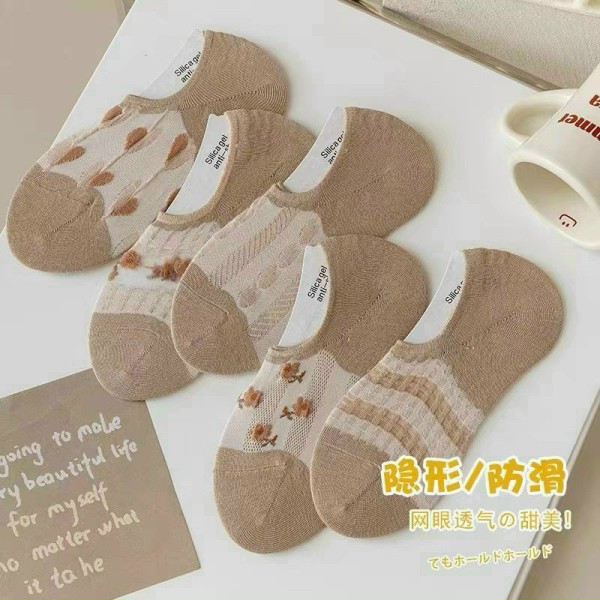 tất nữ cổ ngắn và vớ hài nữ nhiều màu siêu cute