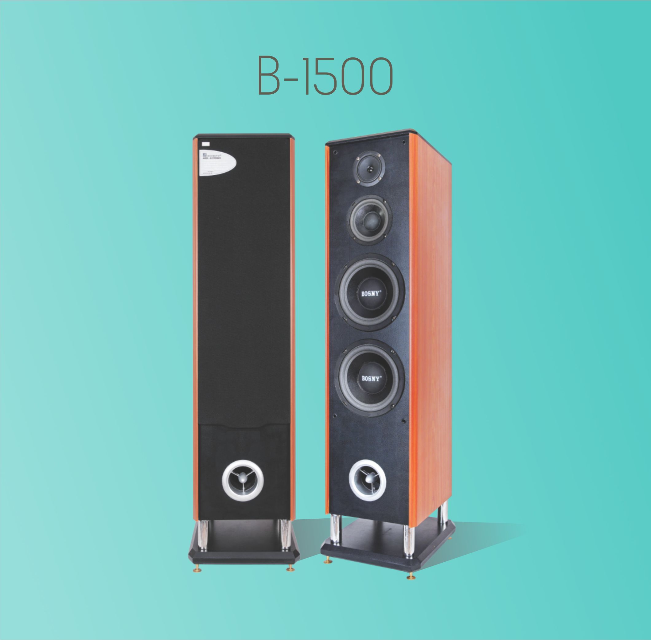 LOA ĐỨNG KARAOKE BOSNY B-1500 (Hàng chính hãng)