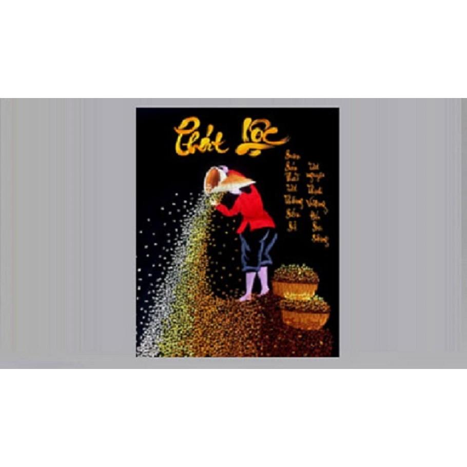 Tranh thêu Phát lộc - LV3300