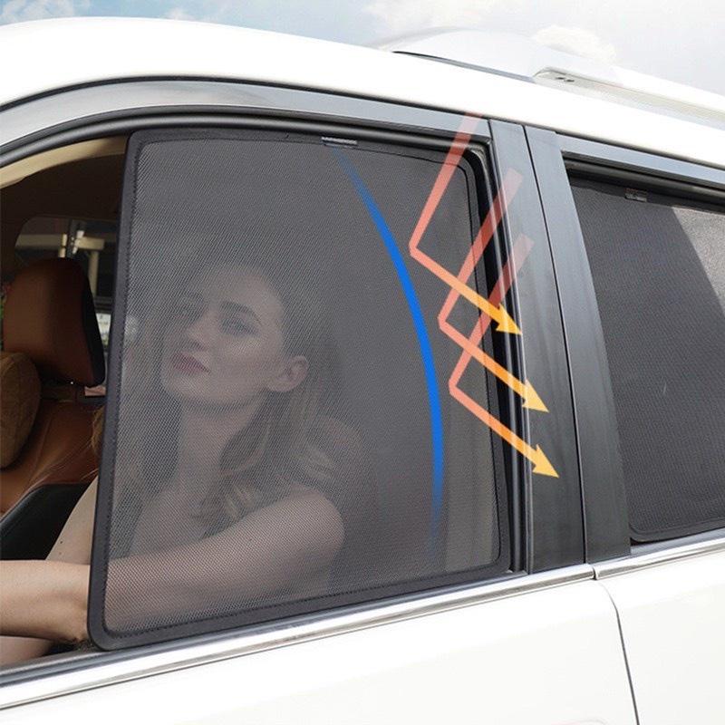 Rèm Che Nắng Nam Châm Xe Mazda BT50 2016 đến 2020 Bộ 4 Tấm Có Sẵn Nam Châm Hút Mạnh chuẩn form xe