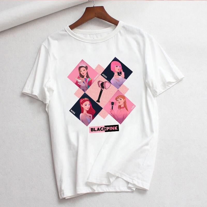Áo thun blackpink thời trang Hàn Quốc