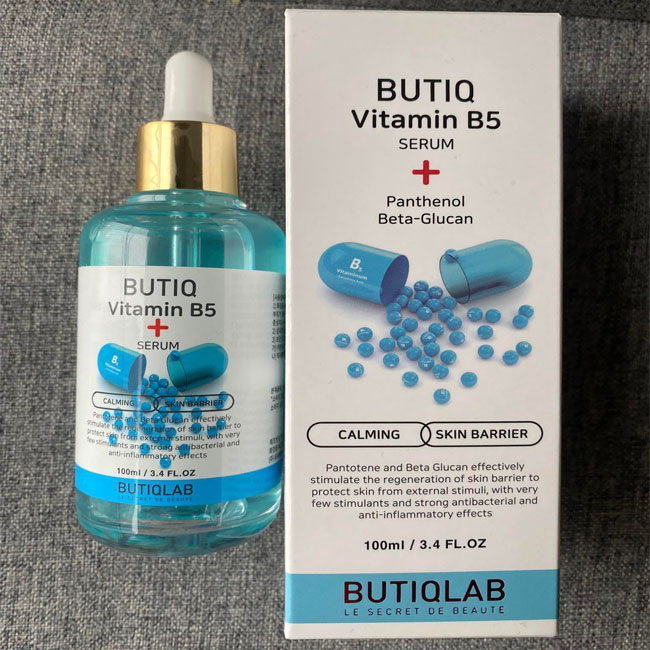 Serum dưỡng ẩm phục hồi da Butiqlab Vitamin B5 100ml