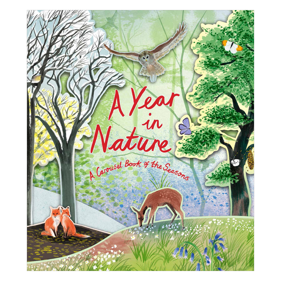 A Year in Nature: A Carousel Book of the Seasons (Pop-Up)