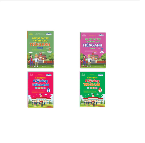 Combo 4c - GLOBAL SUCCESS - Bài tập bổ trợ và nâng cao tiếng anh & Chinh phục 4 kỹ năng tiếng anh lớp 7