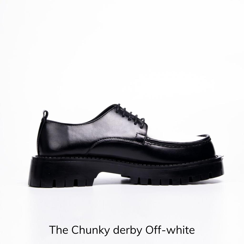 Giày da Chunky Derby Off-White August