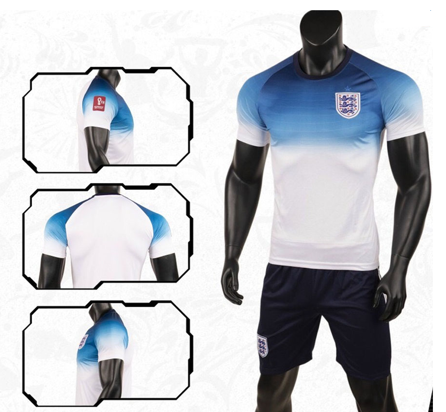 Quần áo Bóng Đá đội tuyển Anh Trắng World Cup sân nhà 2022-2023