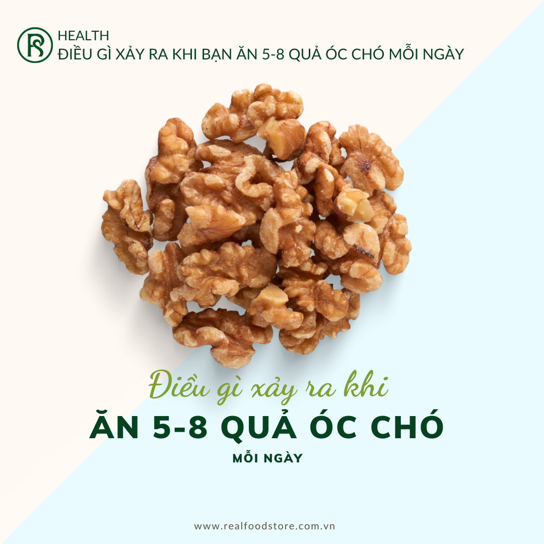 Hạt Óc Chó Nguyên Vỏ Nhập Khẩu Real Food