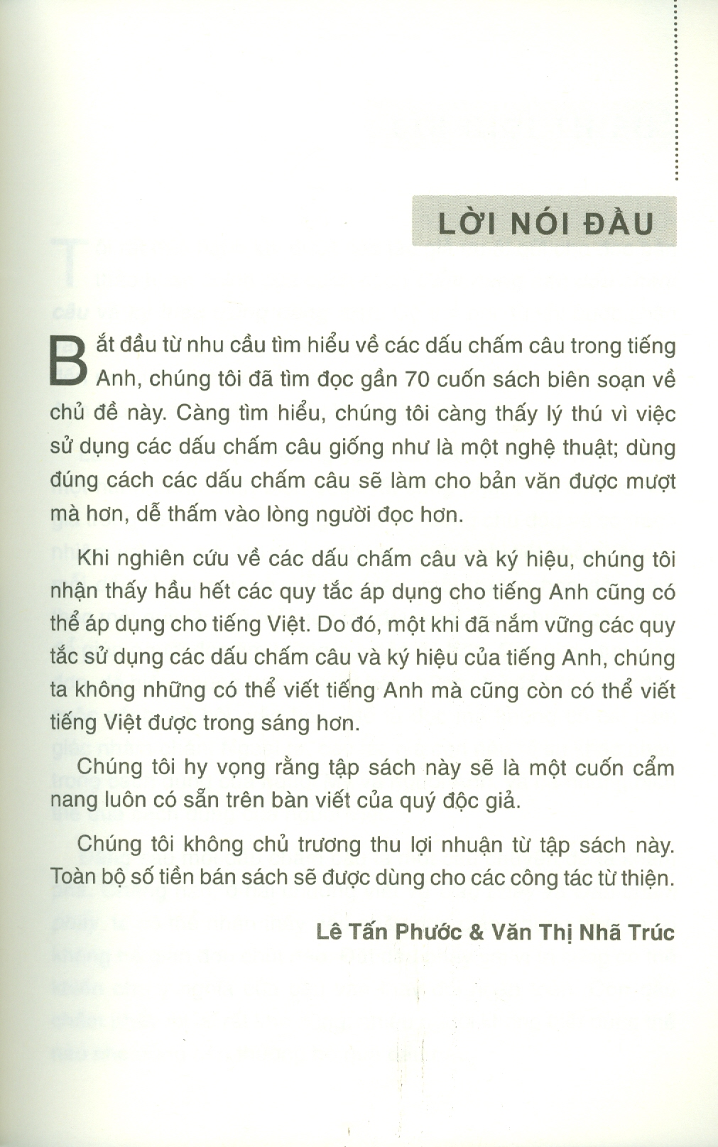 Các Dấu Chấm Câu Và Ký Hiệu Trong Tiếng Anh