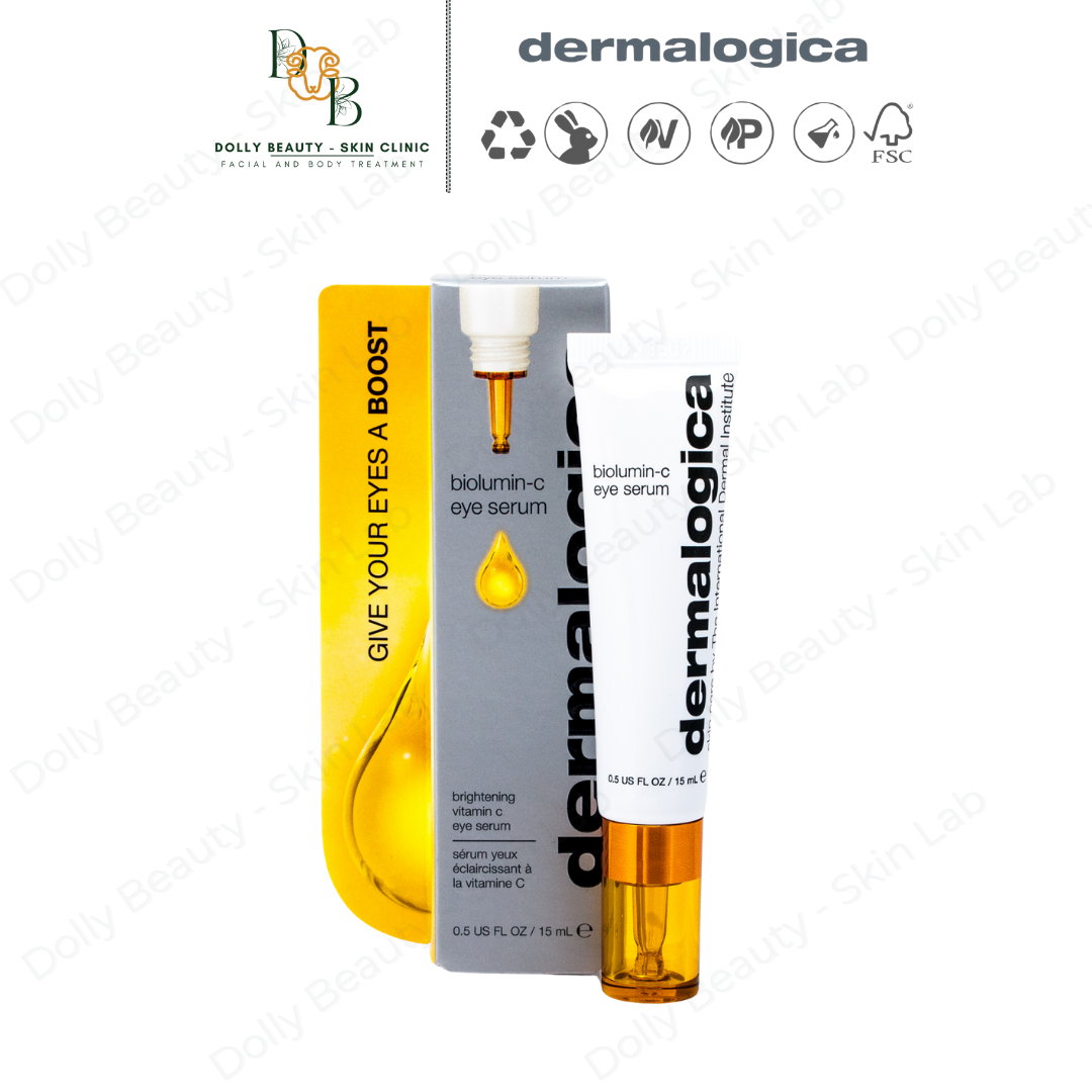 Huyết thanh mắt chống lão hoá BIOLUMIN-C EYE SERUM của Dermalogica - 15ml