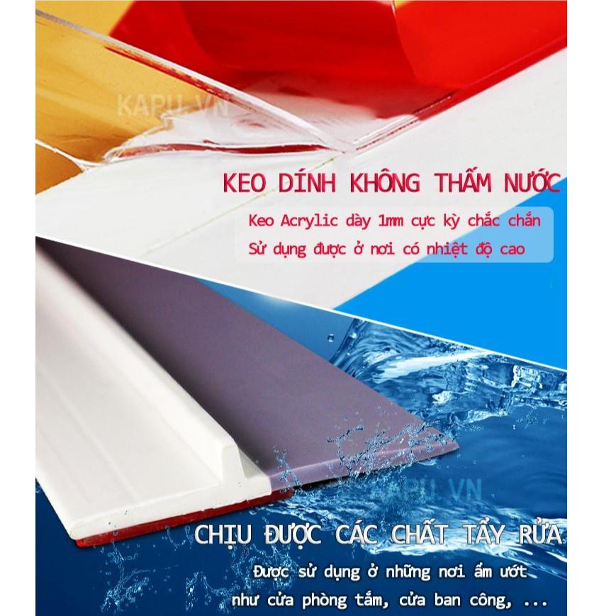 Ron dán chặn cửa PVC dài 1 mét, dán chân cửa chống bụi chống côn trùng
