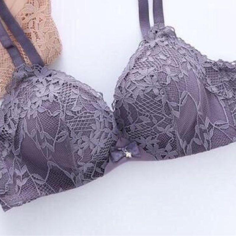 Áo lót ren hoa không gọng đệm dày cao cấp