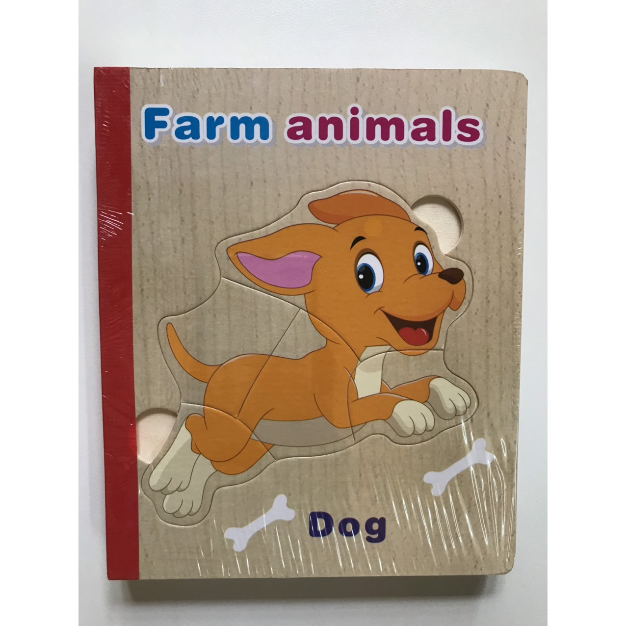 Sách gỗ ghép hình chủ đề động vật