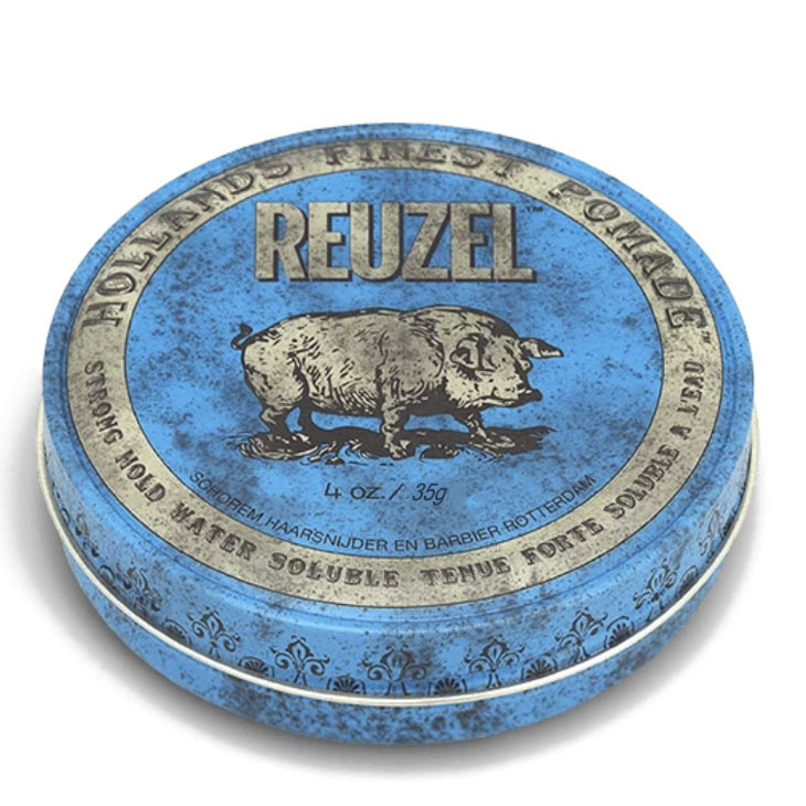 Sáp vuốt tóc Reuzel Blue Pomade Travel Size 35g - Hàng chính hãng