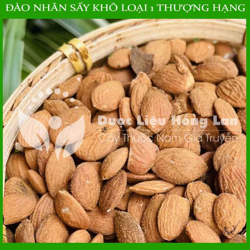 100g Đào nhân vị thuốc bắc khô sạch