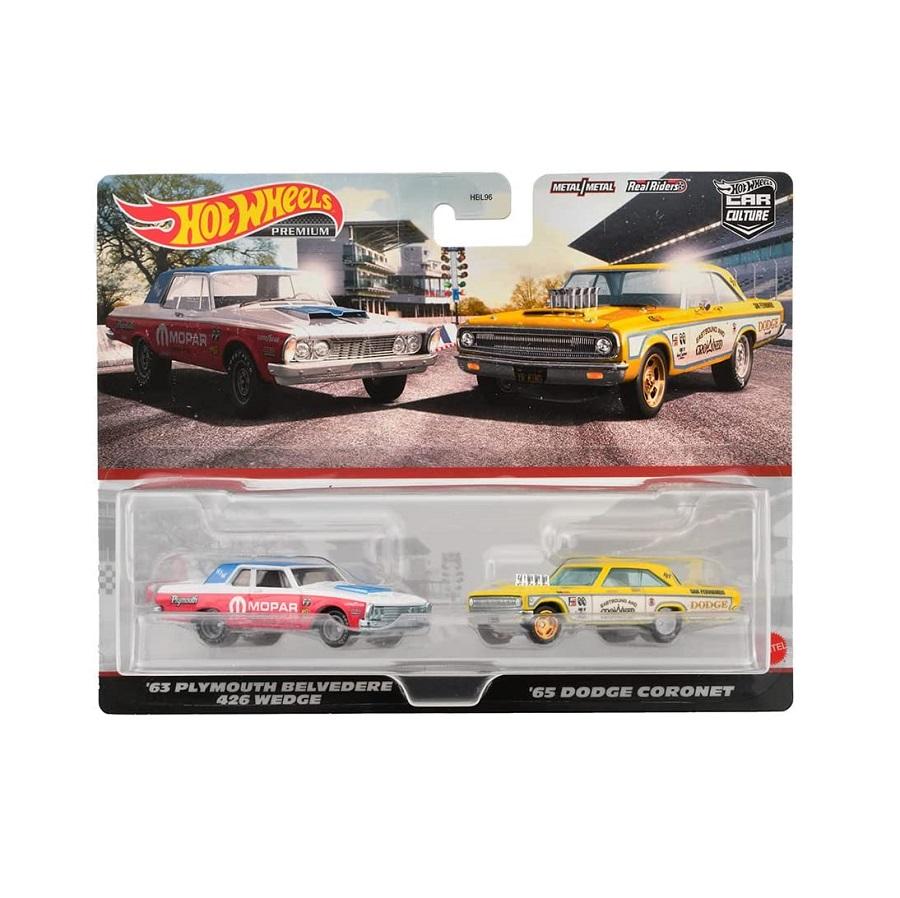 Đồ Chơi Bộ Đôi Siêu Xe Hot Wheels Premiums 4 HOT WHEELS HKF56/HBL96