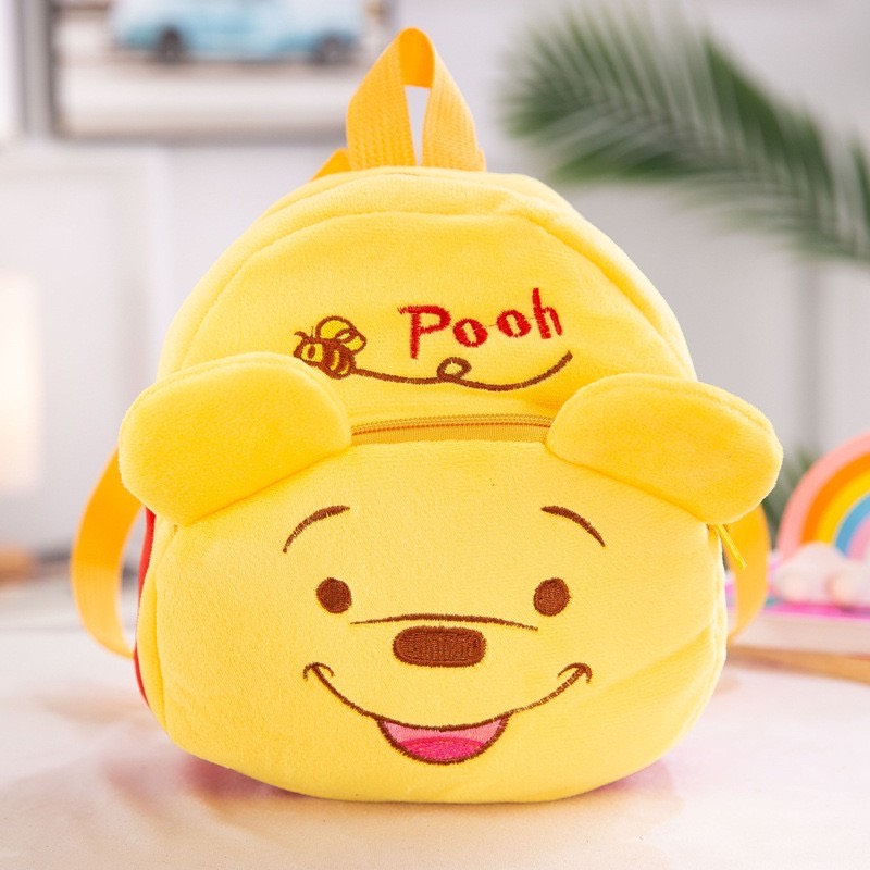 Balo mầm non cho bé, hình nhân vật hoạt hình, nhiều màu. Thích hợp cho cả bé trai và bé gái.